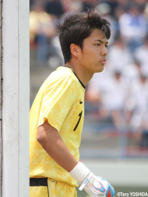 [総体]春先から失点数激減、復調示した東福岡のU-18代表候補GK脇野(4枚)