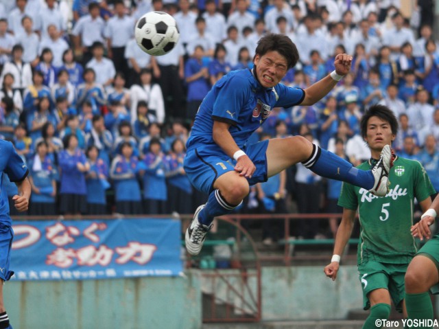 [総体]得点量産中の大津MF原岡、熊本決勝で2ゴール!!(8枚)