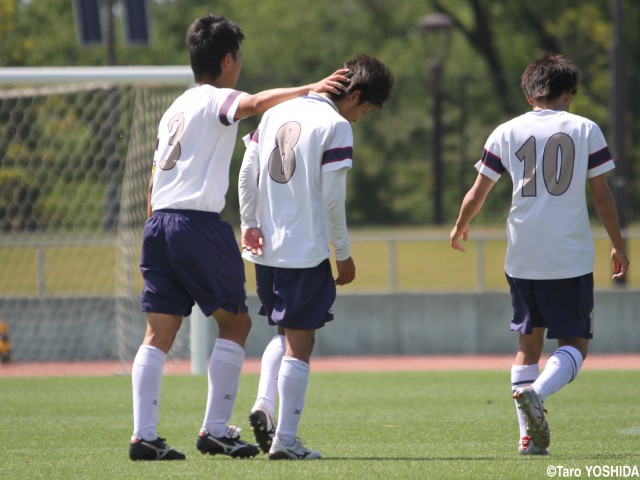 [総体]昨年全国16強の野洲、滋賀準決勝で敗れる・・・(16枚)