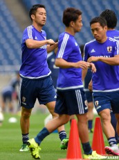 W杯予選初戦へハリルJが埼スタで調整:GK&DF編(16枚)