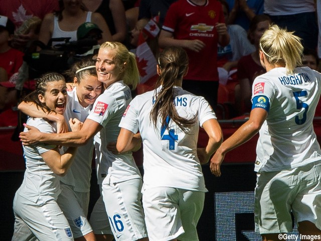 [女子W杯]なでしこ準決勝の相手はイングランドに決定!!前回大会で唯一黒星