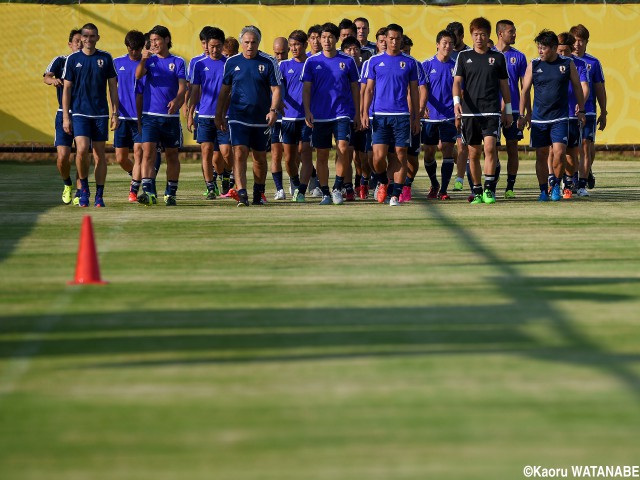 ハリルJが東アジア杯初戦となる北朝鮮戦へ最終調整(8枚)