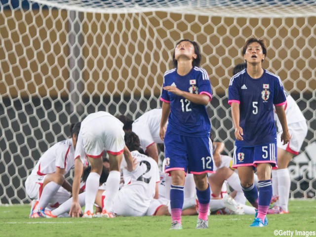 若手中心のなでしこ、北朝鮮に敗れ黒星スタート(20枚)