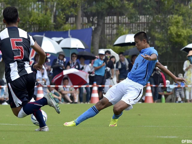 [総体]シュート12本で7得点!! 米子北が佐賀学園に大勝(8枚)