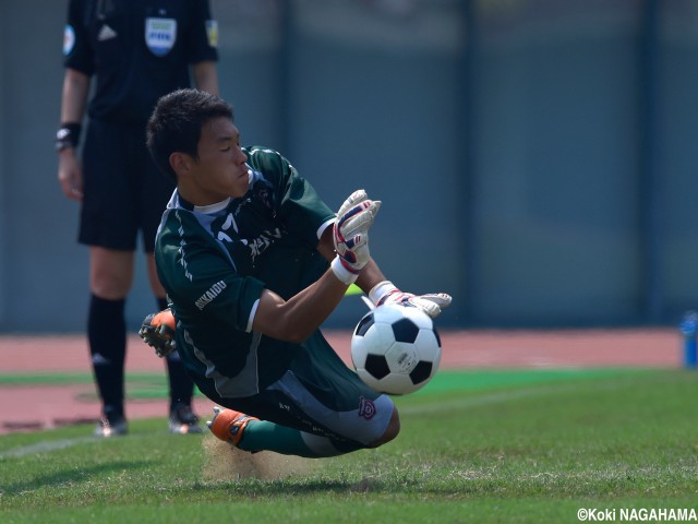 [総体]旭川実GK鴨川がPKストップで大阪王者撃破(8枚)