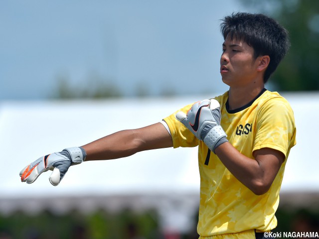 [総体]U-17代表の東福岡GK脇野が大一番で完封勝利(4枚)