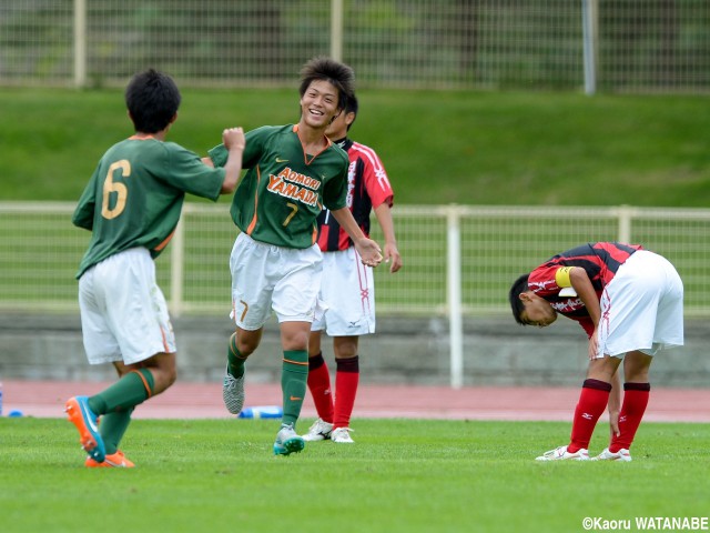 [全中]青森山田の山田は2発、二階堂は2戦連発(4枚)