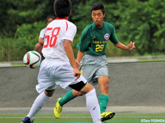 [MOM1474]大阪桐蔭FW菊井悠介(1年)_大会最終日もゴール連発!「関西U-16～Groeien～2015」初代得点王