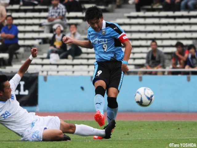 [プリンスリーグ関東]「見る力」武器にチャンス作り出す川崎F U-18のエース岸、より技術求める