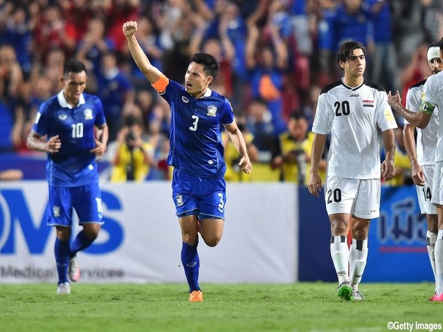 [W杯アジア2次予選]イラクがタイに追いつかれドロー…豪州らは首位堅持