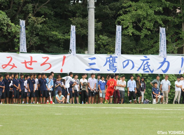 [選手権予選]昨年度代表校、三鷹の伝統引き継ぐ三鷹中等教育学校は初戦で姿消す(20枚)