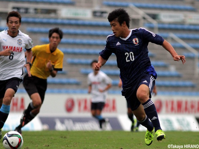 [練習試合]U-18日本代表、交代出場で快勝貢献の10選手(10枚)