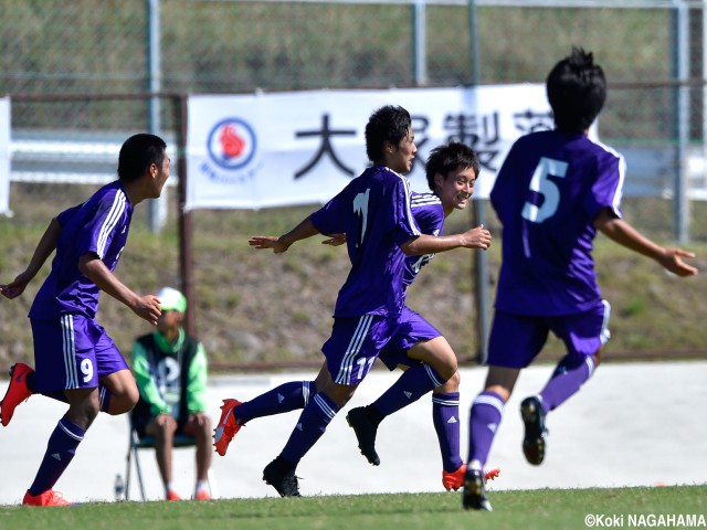 [国体少年男子]山梨県、DF菊地がCKを頭で合わせるAT同点弾&山田が延長戦で逆転弾(8枚)