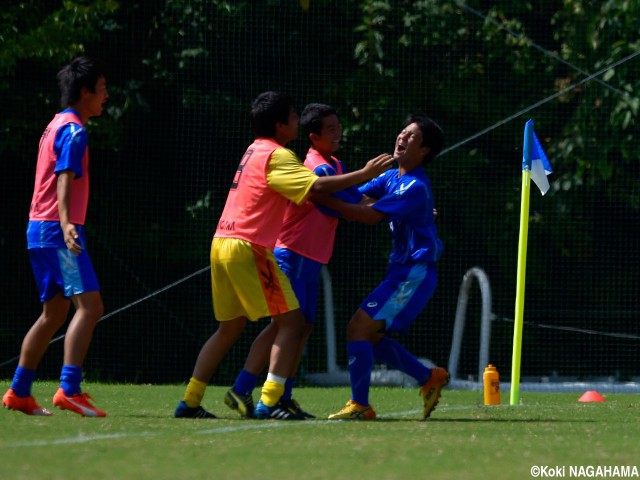 [国体少年男子]2年連続の決勝進出を決定づけた神奈川県FW和田(8枚)