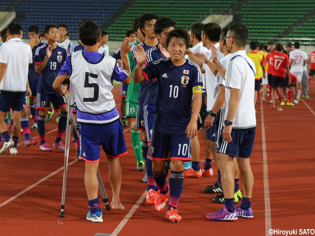 [AFC U-19選手権予選]17年U-20W杯目指すU-18日本代表初戦、ラオスに2-0勝利(16枚)