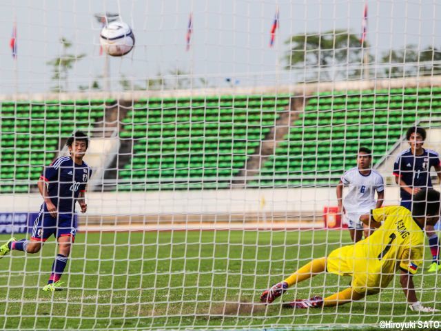 [AFC U-19選手権予選]U-18日本代表はターンオーバーで臨んだフィリピン戦を6-0快勝、オーストラリアとの首位決戦へ