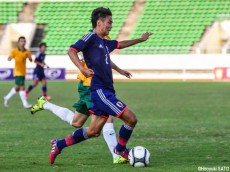 [AFC U-19選手権予選]SBながら“U-18代表の切り込み隊長”と言うべき存在感!藤谷が先制アシスト!