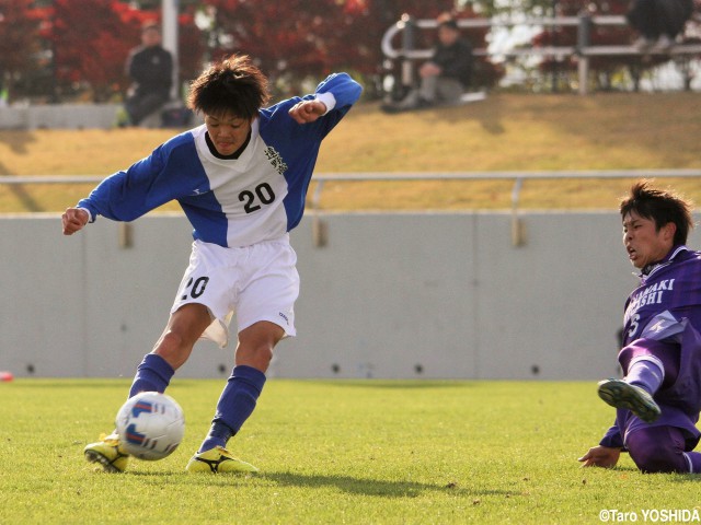 [選手権予選]遠野は先発抜擢の2年生FW佐々木が2ゴール:岩手(8枚)