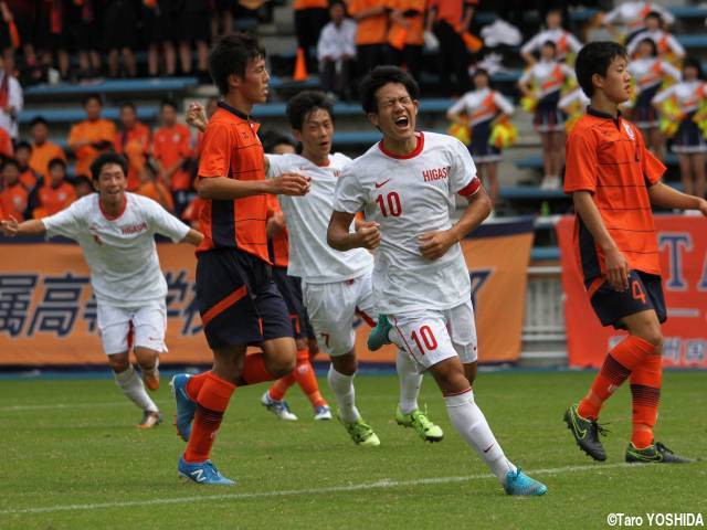 [選手権予選]王者の風格よりもチームに漂う謙虚な姿勢、夏の日本一・東福岡が難敵・九国大付を沈める