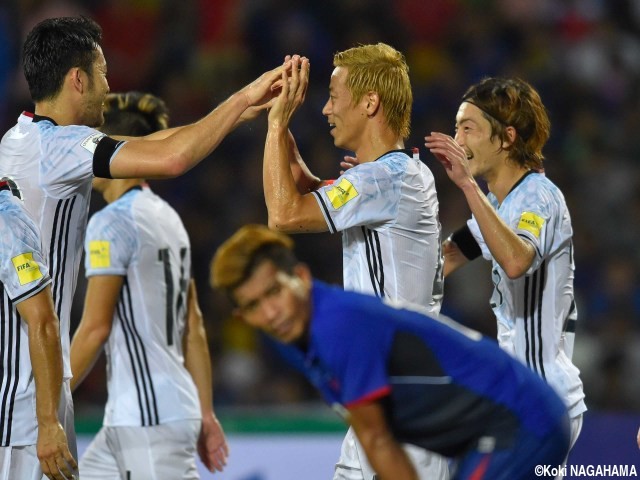 W杯予選5戦連発の新記録にも淡々…本田「意外なんですよね」