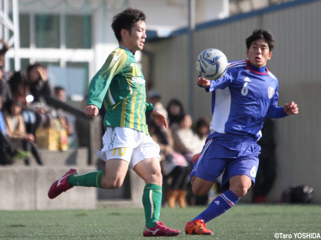 [新人戦]16年静学の注目プレーヤー、10番MF若山主将&U-16代表の1年生MF渡井(8枚)