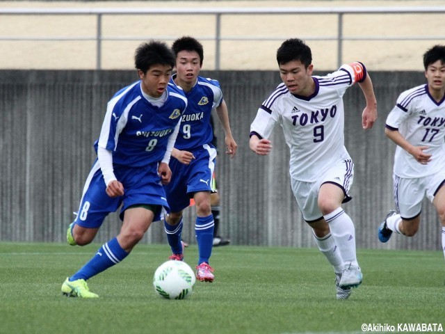 「色」が見えたU-16静岡県選抜、“国体前哨戦”でU-16東京都選抜とドロー