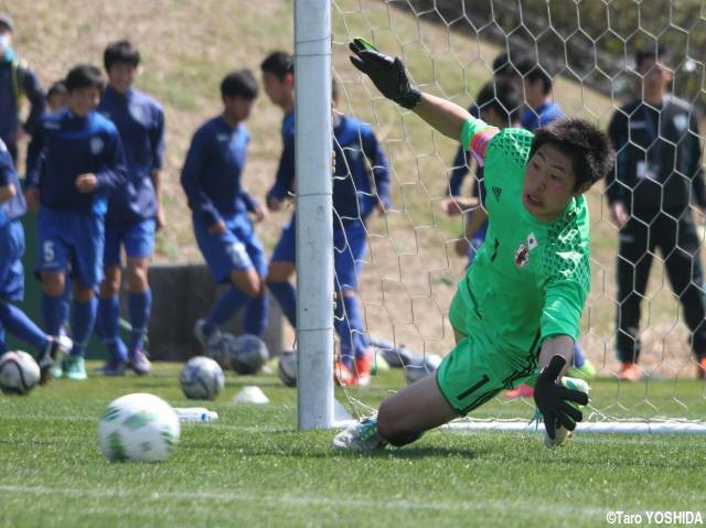 [サニックス杯]GK大迫が後半、PK戦でもPK阻止!U-17日本代表の逸材守護神が勝利導く