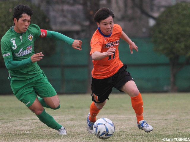 [船橋招待U-18大会]杉村2ゴール、帯広北は惜敗も東京Vユース相手に健闘(16枚)