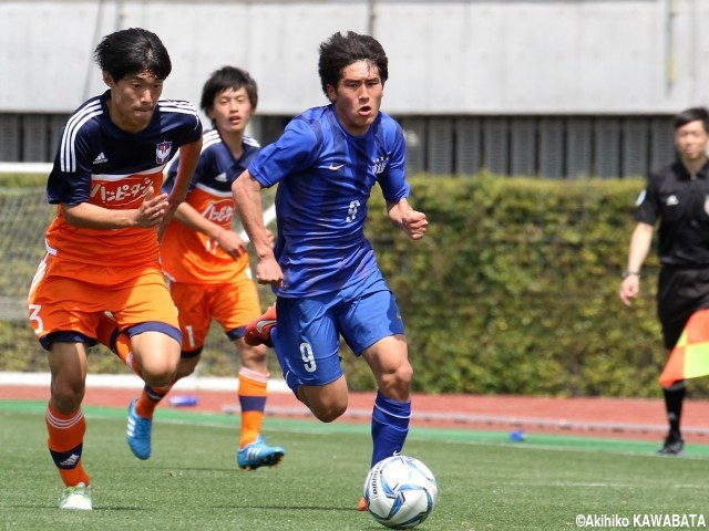 [MOM1755]市立船橋MF野本幸太(3年)_トレーニングが生んだ鮮烈の2ゴール