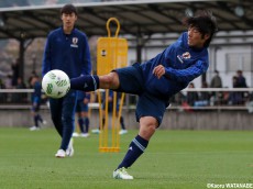 清水との練習試合に向け、戦術確認を行うU-23日本代表候補:MF&FW編(12枚)