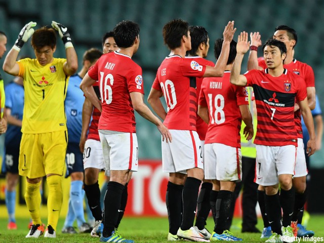 浦和が8年ぶり決勝T進出! 首位シドニーFCと引き分けるも2位以上が確定(12枚)