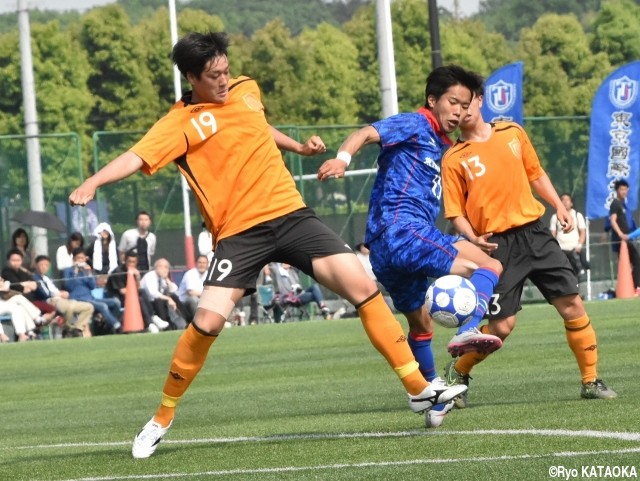 FC東京特別指定・中央大FW矢島が負傷から復帰、「得点のバリエーションを」