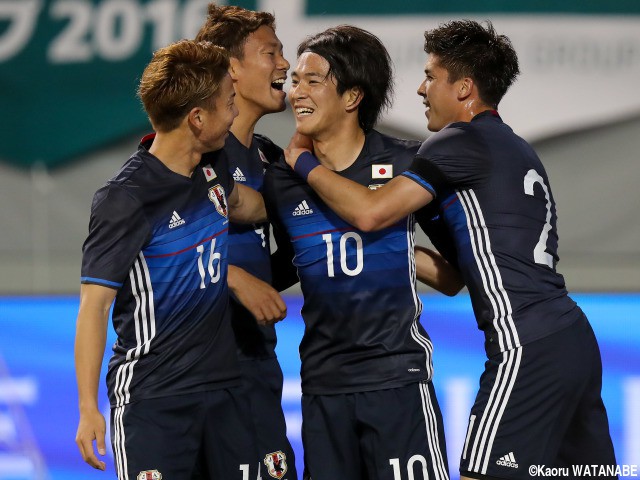 “10番”矢島が鮮やか2発!! U-23日本代表、“新戦力”富樫も初得点でガーナに勝利