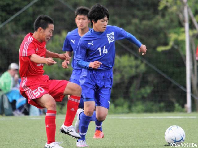 [Rookie League]A group復帰狙う帝京三は水戸商に先制許すも後半45分に追いつきドロー