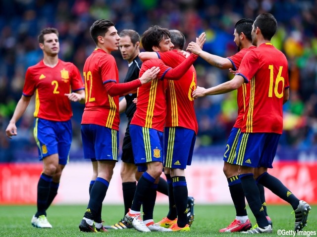 [国際親善試合]スペインは韓国に6発圧勝!ベルギーはフィンランドに追いつきドロー