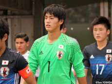 [U-16インターナショナルドリームカップ]U-16日本代表はGK青木、GK谷が完封リレー(4枚)