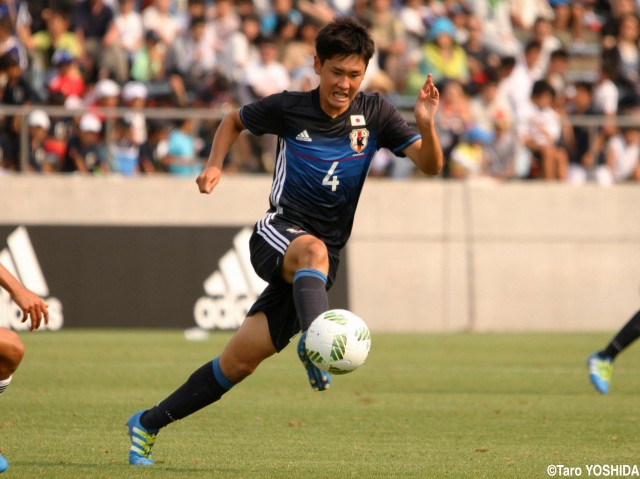 [U-16インターナショナルドリームカップ]2戦連発!U-16日本代表の中軸MF平川はボランチ、SH、DFで万能性発揮(4枚)