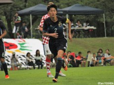 [国際ユースサッカーin新潟]U-17日本代表の“異変”気づくも、CB中川主将は試合前の時間を反省