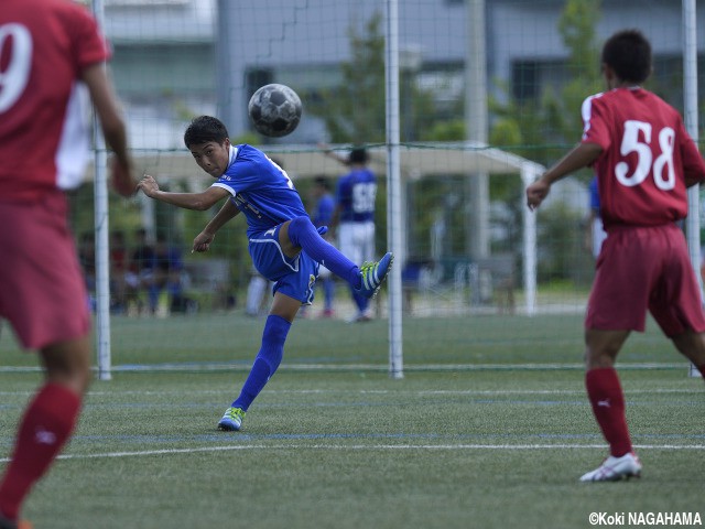 [MOM1820]近大附MF内田将太(2年)_自覚芽生えた期待のMF、NBカップ準決勝でFK弾含む2発