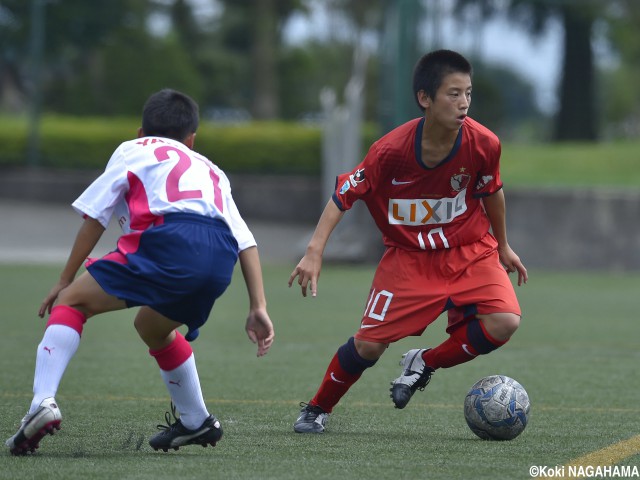 [NB CHAMPIONSHIP U-13]緊迫の攻防戦、鹿島つくばJYがC大阪U-15破る!(12枚)