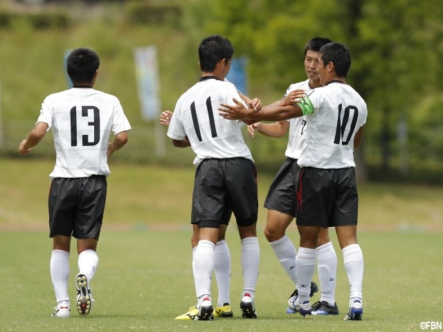 [総体]1年生がゴール競演…MF河原が決勝点の日章学園が松山工を下し3回戦へ