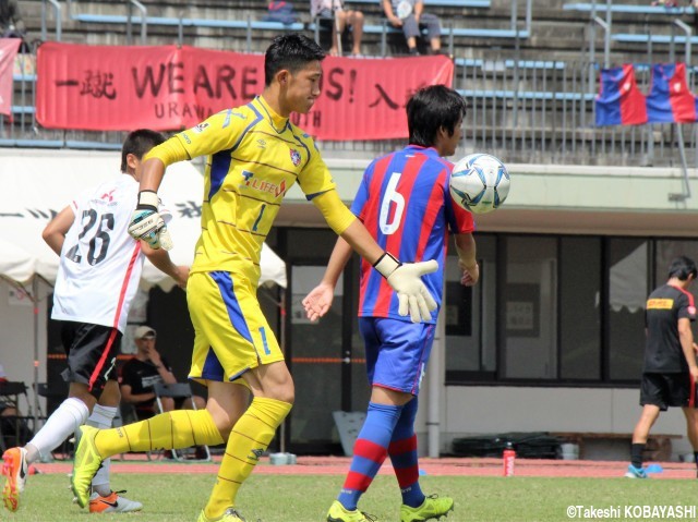 [クラブユース選手権(U-18)]「声の力」で4試合全て無失点!FC東京U-18の堅守を支えるGK波多野豪