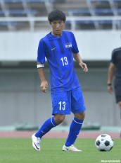 [総体]市立船橋の2年生で唯一決勝先発のU-17代表SB杉山、見つかった課題を「変えていかないと」