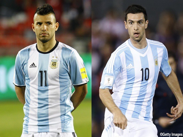 アルゼンチン、アグエロ&パストーレが負傷により代表不参加