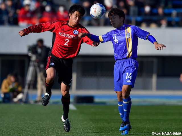 [SEVENDAYS FOOTBALLDAY]:268人の“リーダー”が携える覚悟(駒澤大高・高橋勇夢)