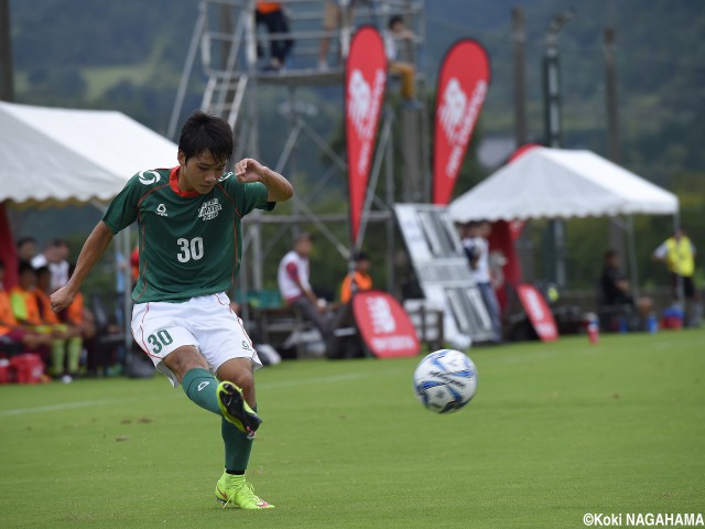 [NB CHAMPIONSHIP U-16]青森山田SB片山が「狙い通り」に決勝アシスト(4枚)