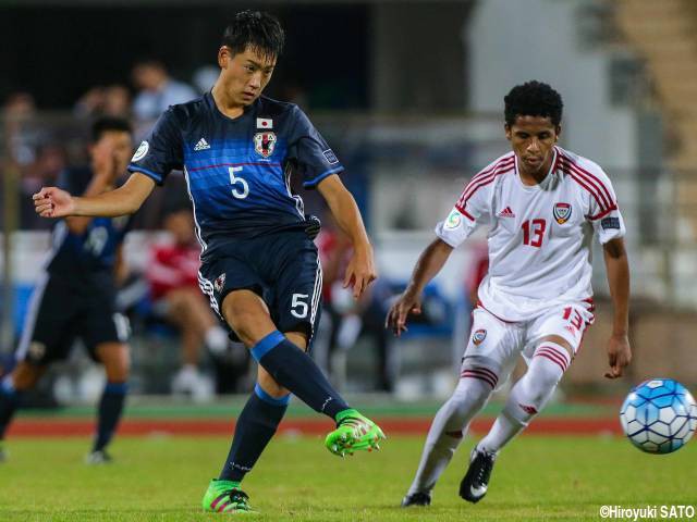 [AFC U-16選手権]「ほぼパーフェクト」。完封&決勝点のDF瀬古歩夢は世界を見据える