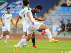 [AFC U-16選手権]2度ゴールマウスに弾かれる不運・・・FW宮代は無念の準決勝に(4枚)