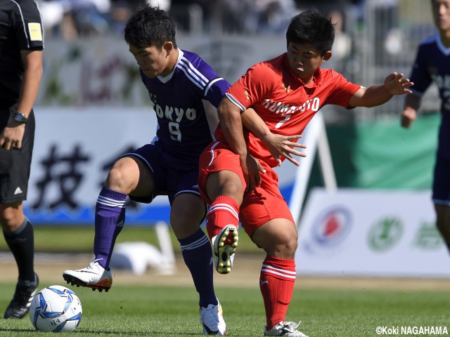 [国体少年男子]登録16人全員で戦い抜いた東京都が熊本県に1-0勝利