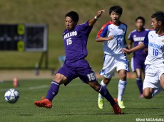 [国体少年男子]北海道FW西村、終了間際のヘディング弾で勝利のヒーローに(10枚)